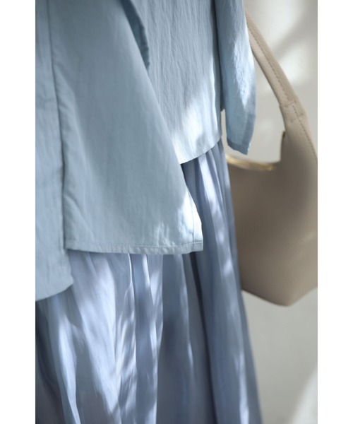 「CAWAII」 ノースリーブワンピース FREE ライトブルー レディース_画像2