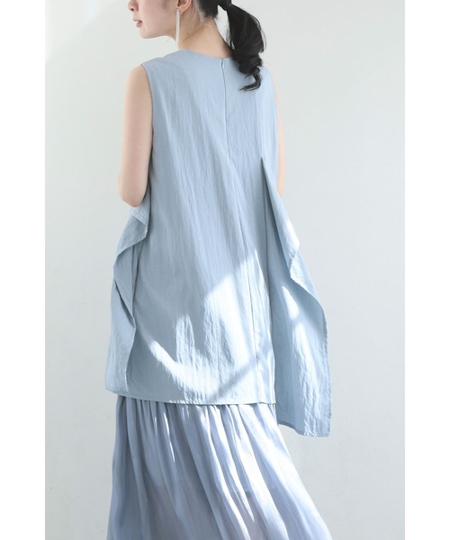 「CAWAII」 ノースリーブワンピース FREE ライトブルー レディース_画像5