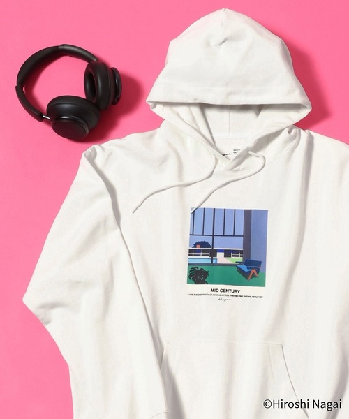 GLOBAL WORK（グローバルワーク） tシャツ 永井博コラボ/スウェット