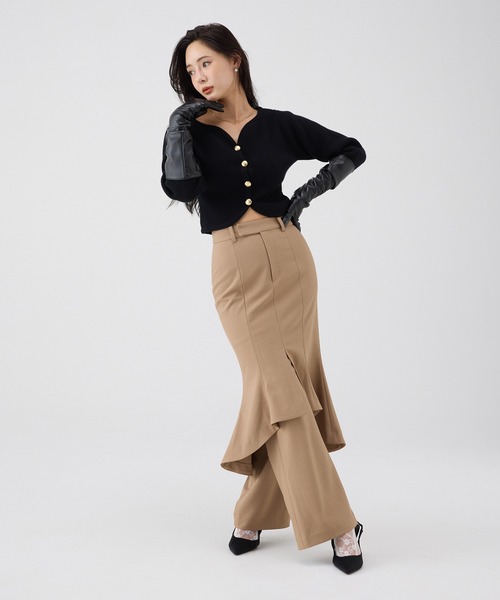 EIMY ISTOIRE（エイミーイストワール） カーディガン Heart neck