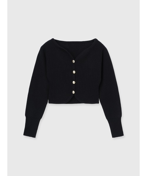 EIMY ISTOIRE（エイミーイストワール） カーディガン Heart neck