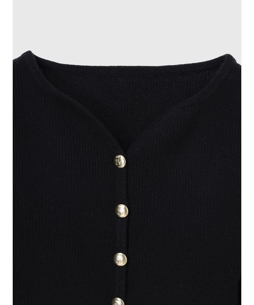 EIMY ISTOIRE（エイミーイストワール） カーディガン Heart neck