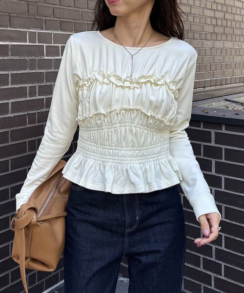 CAPRICIEUX LE'MAGE（カプリシューレマージュ） tシャツ 「体感＋4