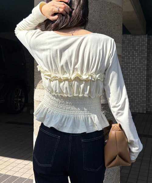 CAPRICIEUX LE'MAGE（カプリシューレマージュ） tシャツ 「体感＋4