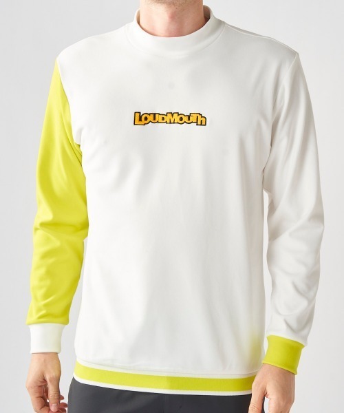 シャツ 「Loudmouth/ラウドマウス」両面起毛モックネックシャツ