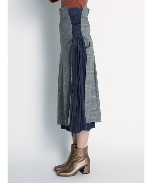 「LILY BROWN」 スカート ONE SIZE ブラウン レディース_画像4