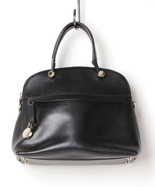 お値下げ！★新品未使用！★FURLA ブラック ハンドバッグ　レザー FURLA（フルラ） ハンドバッグ - ブラック レディース : ZOZOTOWN