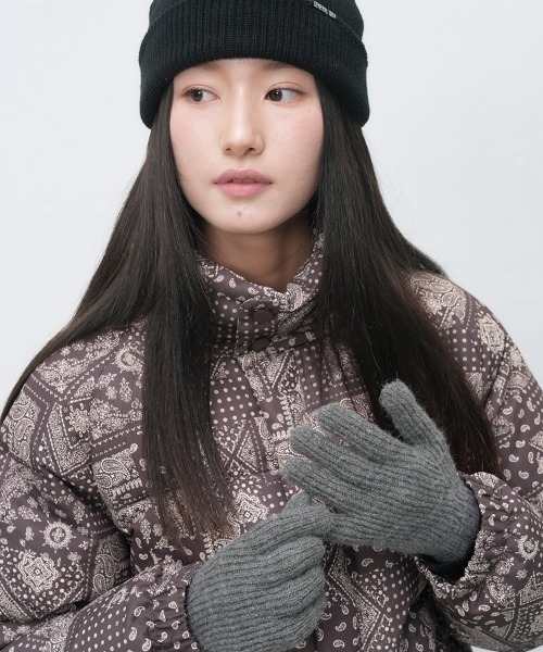 GENERAL IDEA 手袋 fingerhole lace knit glove フィンガーホール