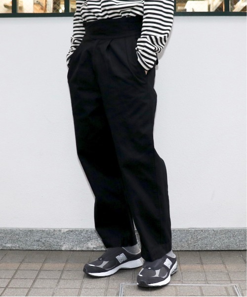 「C.E.L.STORE」 チノパンツ MEDIUM カーキ メンズ_画像5