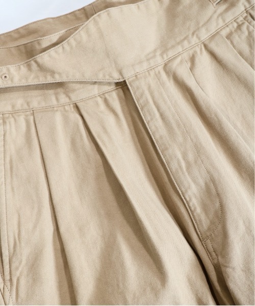 「C.E.L.STORE」 チノパンツ MEDIUM カーキ メンズ_画像9