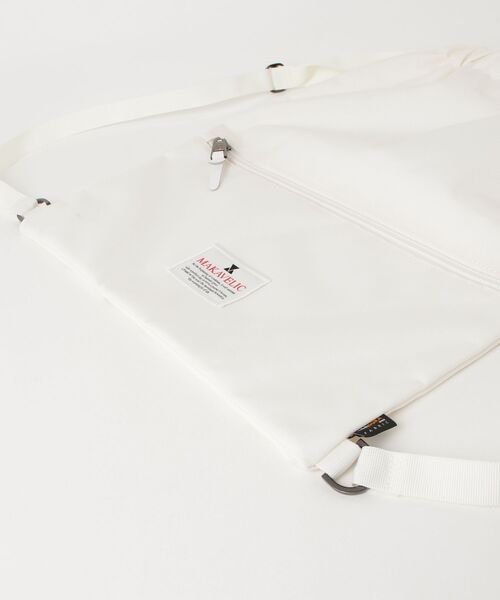 「MAKAVELIC」 リュック FREE ホワイト メンズ_画像3