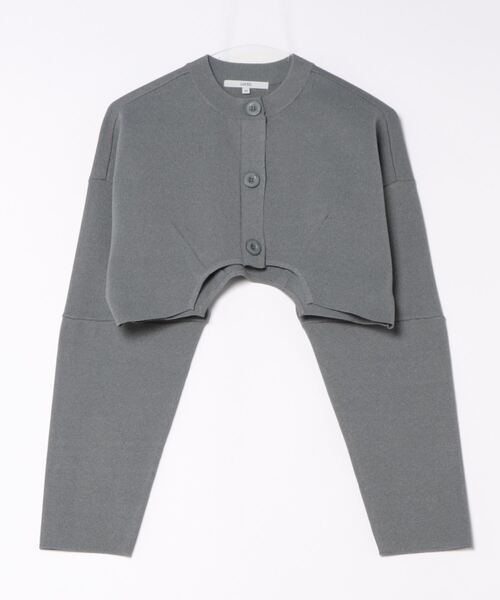 UN3D.（アンスリード） ニットボレロ 38 グレー レディース : ZOZOTOWN