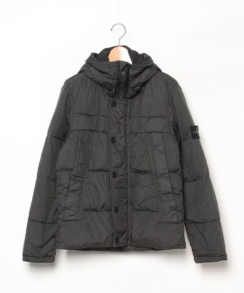 ジャケット・アウター STONE  GERMENT DYED DOWN JACKET STONE ISLAND（ストーン アイランド） GERMENT DYED ダウンジャケット