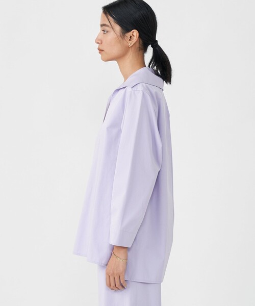 「MACPHEE」 長袖ブラウス 36 ブラウン レディース_画像4