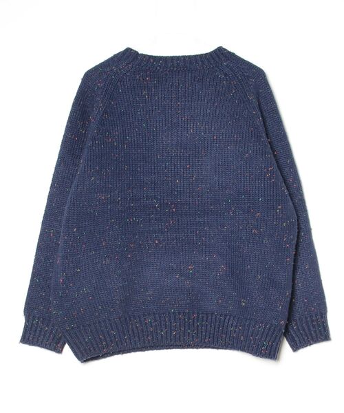 「SOUNDS GOOD」 長袖ニット ONE SIZE ネイビー レディース_画像2