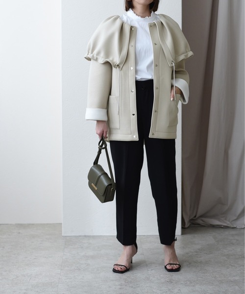 「Eimee Law」 ジャケット 38 ベージュ レディース_画像5