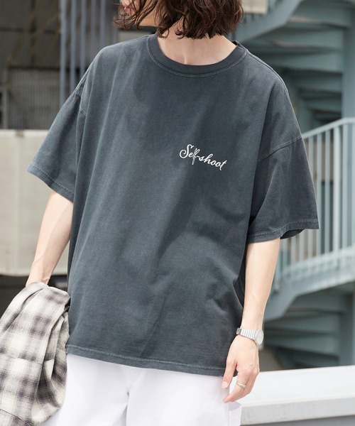【新品】REMI RELIEF/レミレリーフ RAGLAN L/S Tシャツ REMI RELIEF（レミ レリーフ） tシャツ HARD SP加工20/-天竺BIGサイズT
