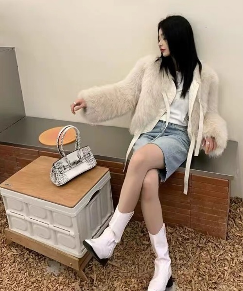 「GEMEDA」 ジャケット M ダークベージュ レディース_画像5