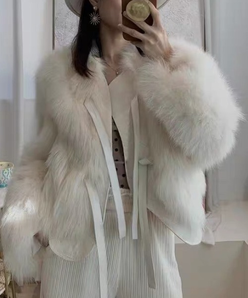 「GEMEDA」 ジャケット M ダークベージュ レディース_画像9