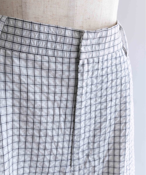 EN NEUME ハーフパンツ パンツ 短パン 「Set Up」Soft Seersucker Half