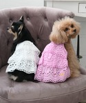 犬 服 ROPE PICNIC/コットンレース...の詳細画像1