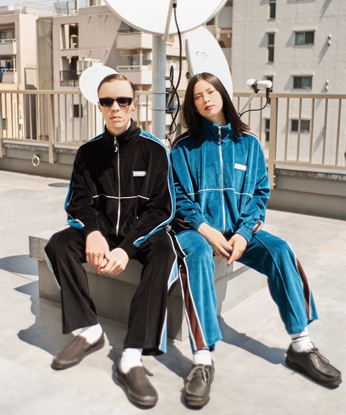 「VISION STREET WEAR」 イージーパンツ X-LARGE アイボリー レディース_画像4