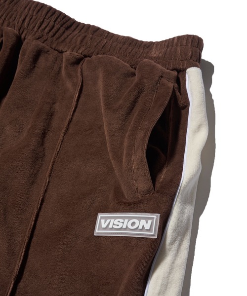「VISION STREET WEAR」 イージーパンツ X-LARGE アイボリー レディース_画像8