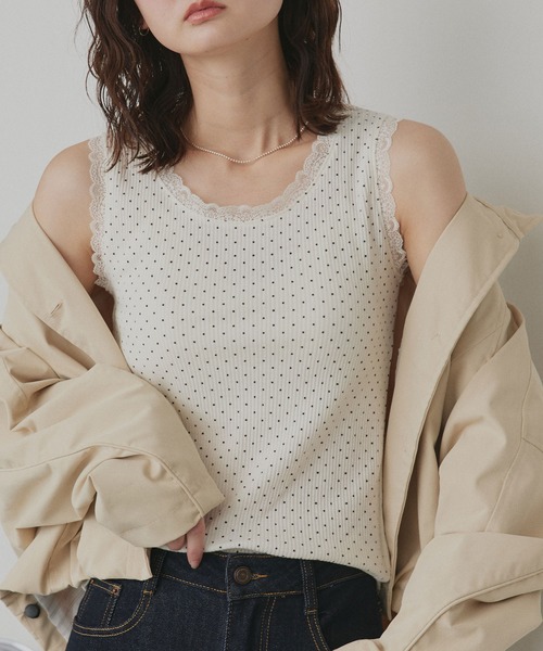 ad thie（アドティエ） タンクトップ ノースリーブ アソート クルー 