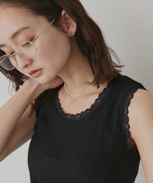 ad thie（アドティエ） タンクトップ ノースリーブ アソート クルー