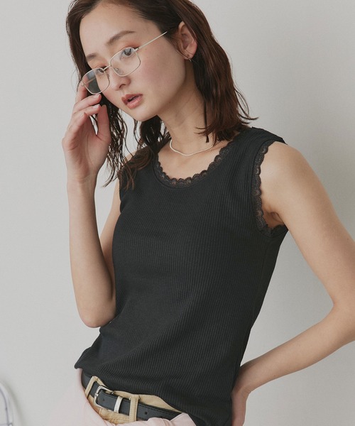 ad thie（アドティエ） タンクトップ ノースリーブ アソート クルー