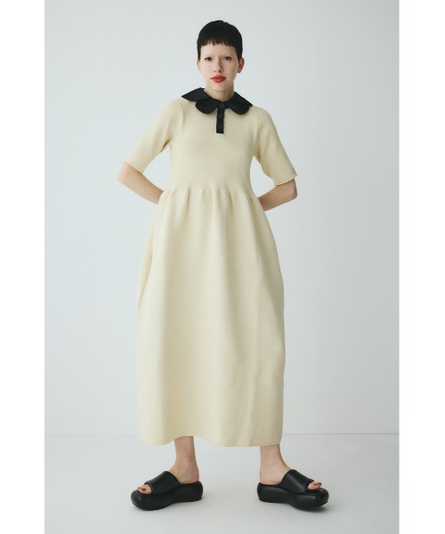 HeRIN.CYE ワンピース Knit balloon dress ニットバルーンドレス