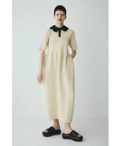 HeRIN.CYE ワンピース Knit balloon dress ニットバルーンドレス