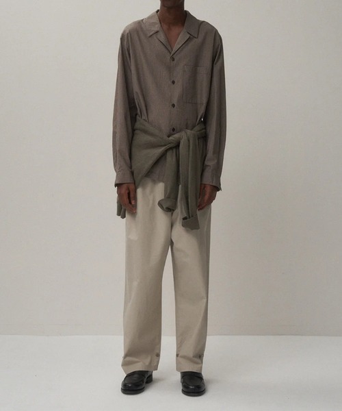 ATON（エイトン） パンツ 「ATON / エイトン」LIGHT TC GABARDINE