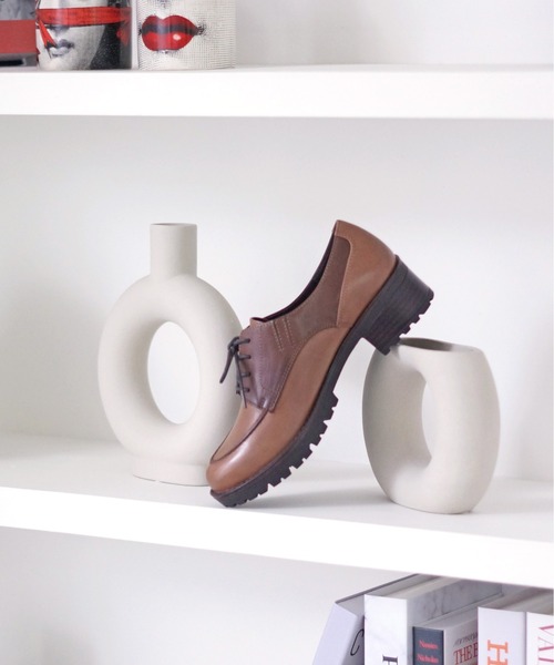 「MODE KAORI」 シューズ 22.5cm モカ レディース_画像6