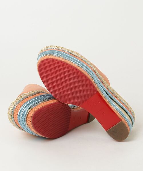 Christian Louboutin（クリスチャンルブタン） ミュール 36 オレンジ