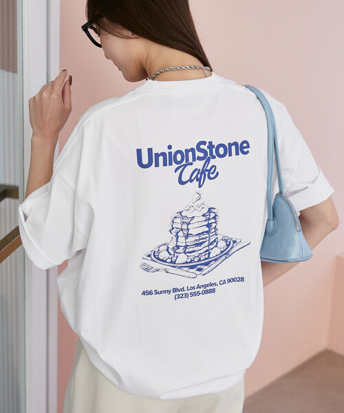 PUBLUX（パブリュクス） tシャツ 「機能性素材」LOVE POP STUDIO CAFE