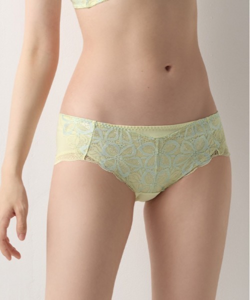 【即完モデル】かつき着用TrendtVisionショーツYellow/Green AMOSTYLE（アモスタイル） ショーツ ボーイズレングス トゥインクル