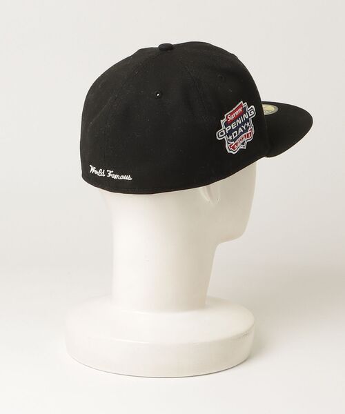 supreme✖️New Era ブラック コラボキャップ 7 1/2 Supreme（シュプリーム） キャップ「NEW ERAコラボ」 7 1/8 ブラック