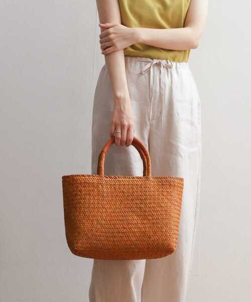 「URBAN RESEARCH DOORS」 かごバッグ ONE グリーン レディース_画像2