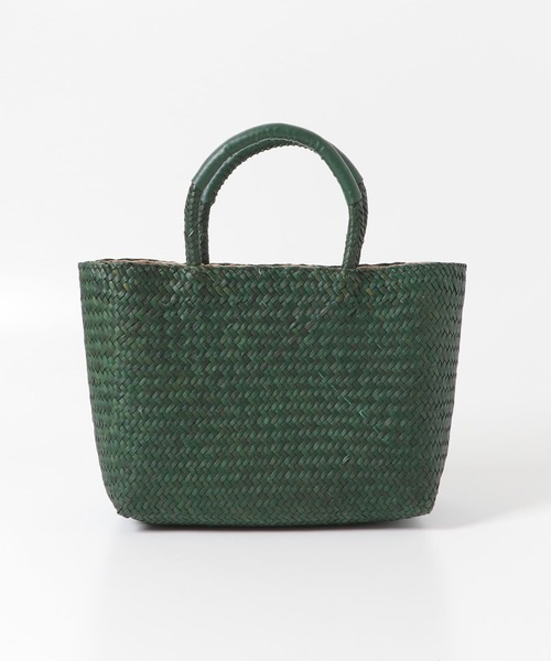 「URBAN RESEARCH DOORS」 かごバッグ ONE グリーン レディース_画像9