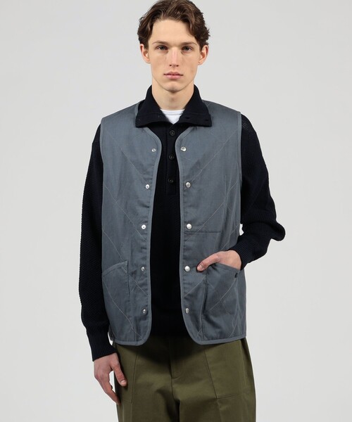 LAVENHAM（ラベンハム） ベスト ジレ 「別注」LAVENHAM UNWADDED