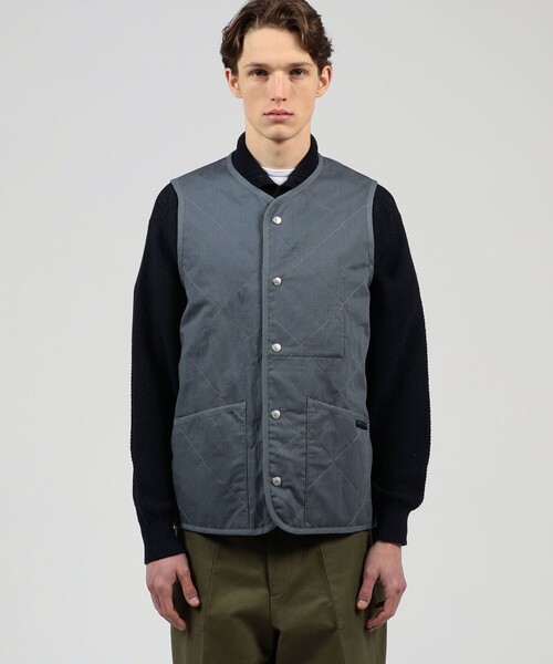 LAVENHAM ベスト LAVENHAM（ラベンハム） ベスト ジレ 「別注」LAVENHAM UNWADDED