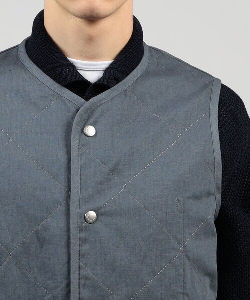 LAVENHAM（ラベンハム） ベスト ジレ 「別注」LAVENHAM UNWADDED