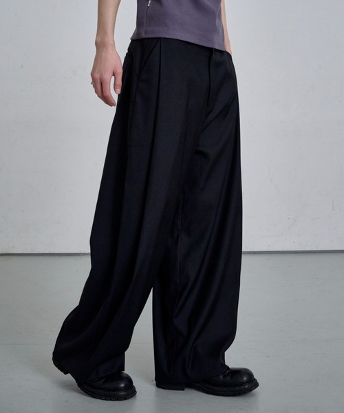 tシャツ DEEP TUCK SLACKS メンズ レディース : ZOZOTOWN Yahoo!店