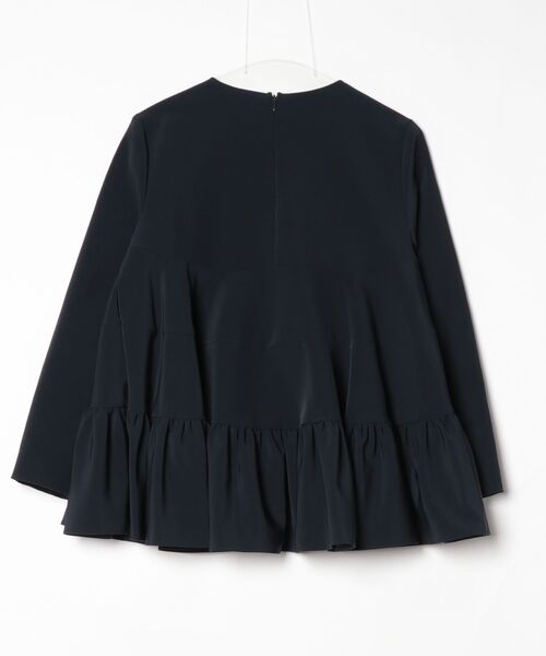 Yori 長袖ブラウス 38 ネイビー レディース : ZOZOTOWN Yahoo!店 