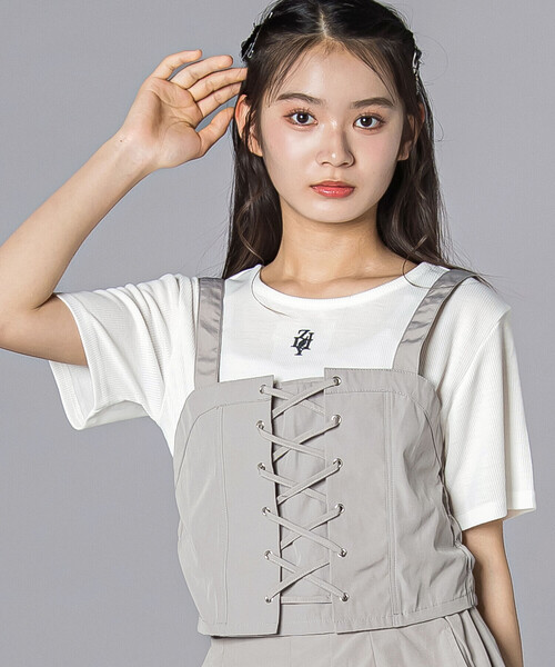 ZIDDY（ジディー） セットアップ ビスチェ＆Tシャツ＆ボトム 3点セット