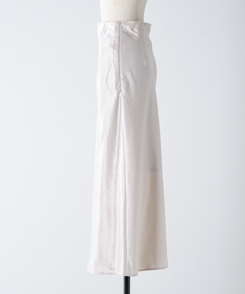 「INTER FACTORY」 ロングスカート MEDIUM アイボリー レディース_画像3