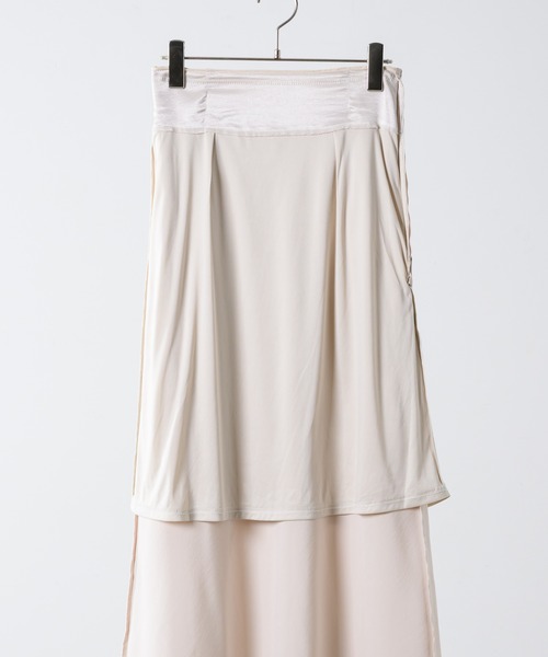 「INTER FACTORY」 ロングスカート MEDIUM アイボリー レディース_画像9