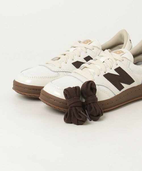 「New Balance」 ローカットスニーカー 23.5cm ブラウン メンズ_3