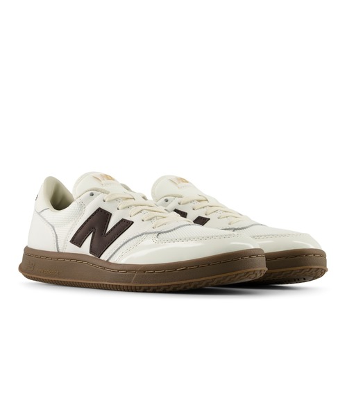 「New Balance」 ローカットスニーカー 23.5cm ブラウン メンズ_6